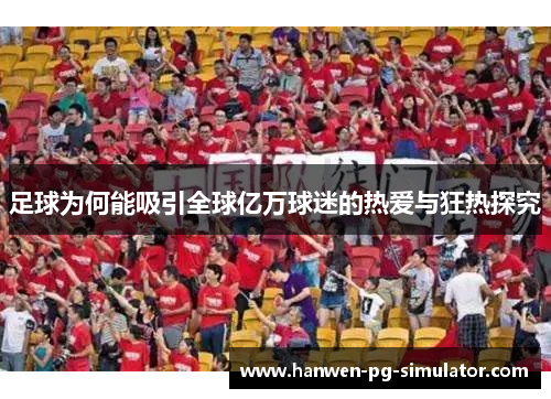 足球为何能吸引全球亿万球迷的热爱与狂热探究