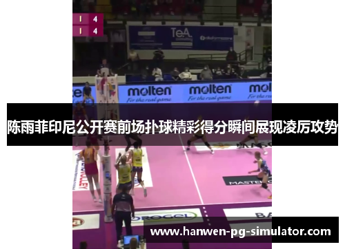 陈雨菲印尼公开赛前场扑球精彩得分瞬间展现凌厉攻势